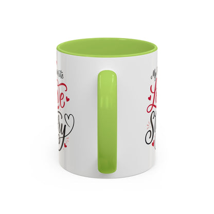 My Favorite Love Story Romantic Coffee Mug