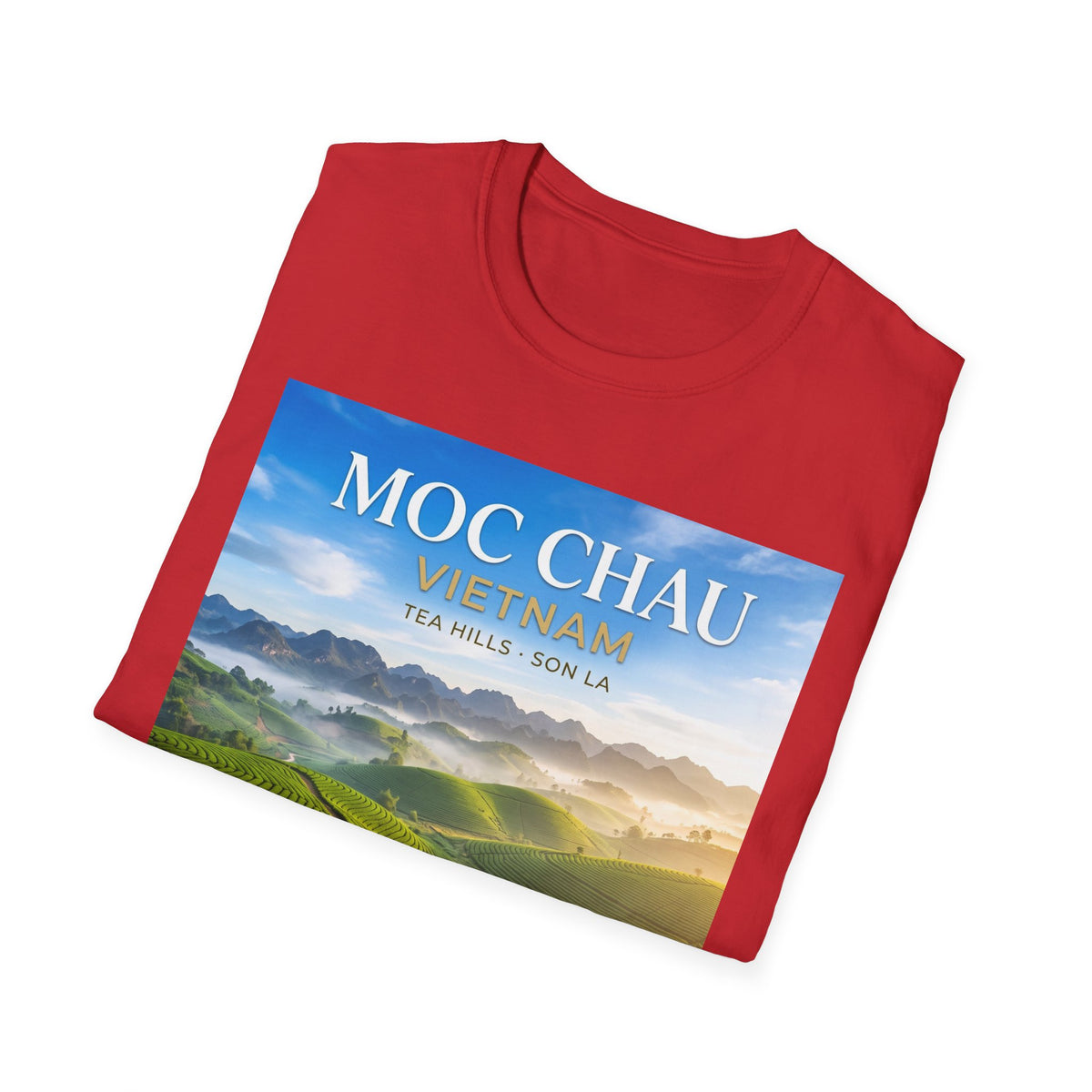 Moc Chau Vietnam Tee – Tea Hills of Son La Scenic Travel T-Shirt