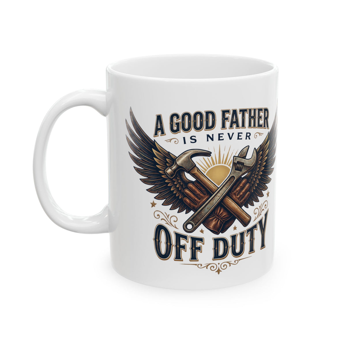 Duty Officer Eagle Quote Ceramic Mug