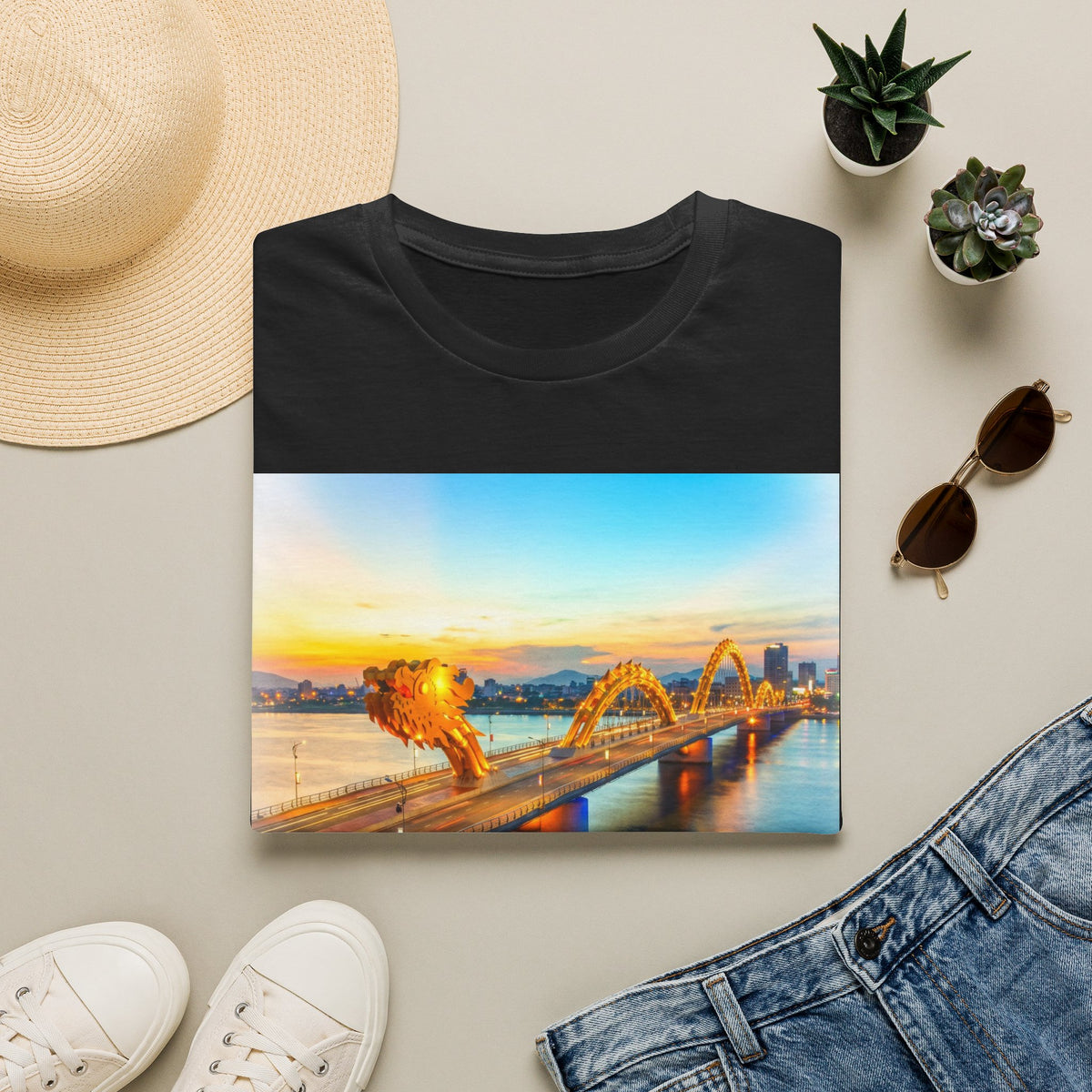 Da Nang Dragon Bridge T-Shirt — Vietnam Travel Souvenir Tee