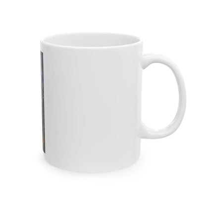 Fantasy Warrior Ceramic Mug – Epic Medieval Adventure Coffee Cup