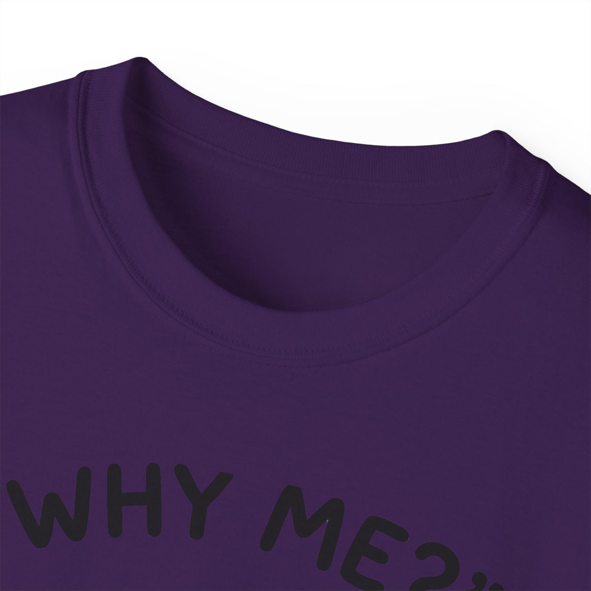 Sad Kawaii Cat Tee - "Why Me?" Cute Crying Kitten Graphic Shirt