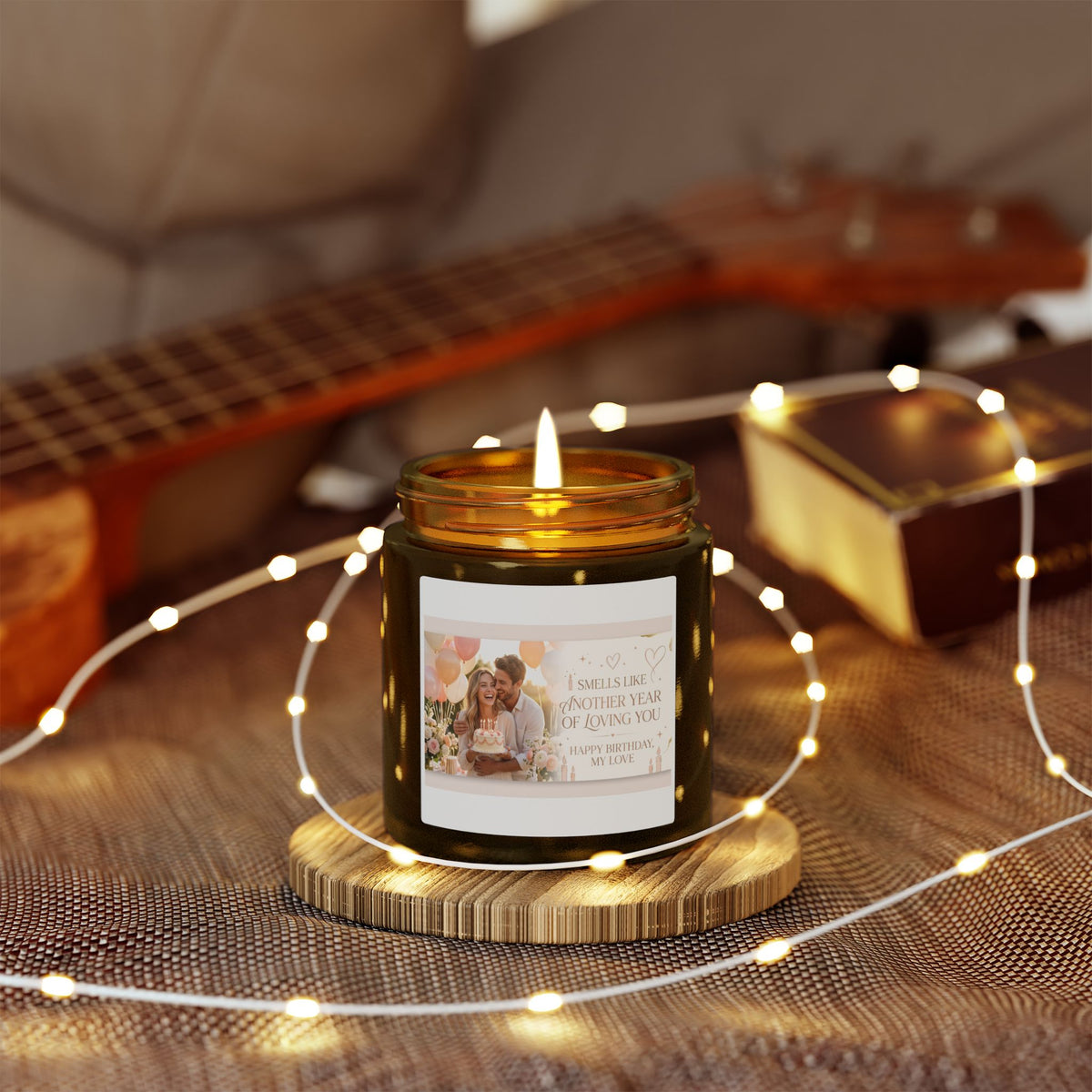 Scented Candle – Coconut Apricot Wax (4oz & 9oz)