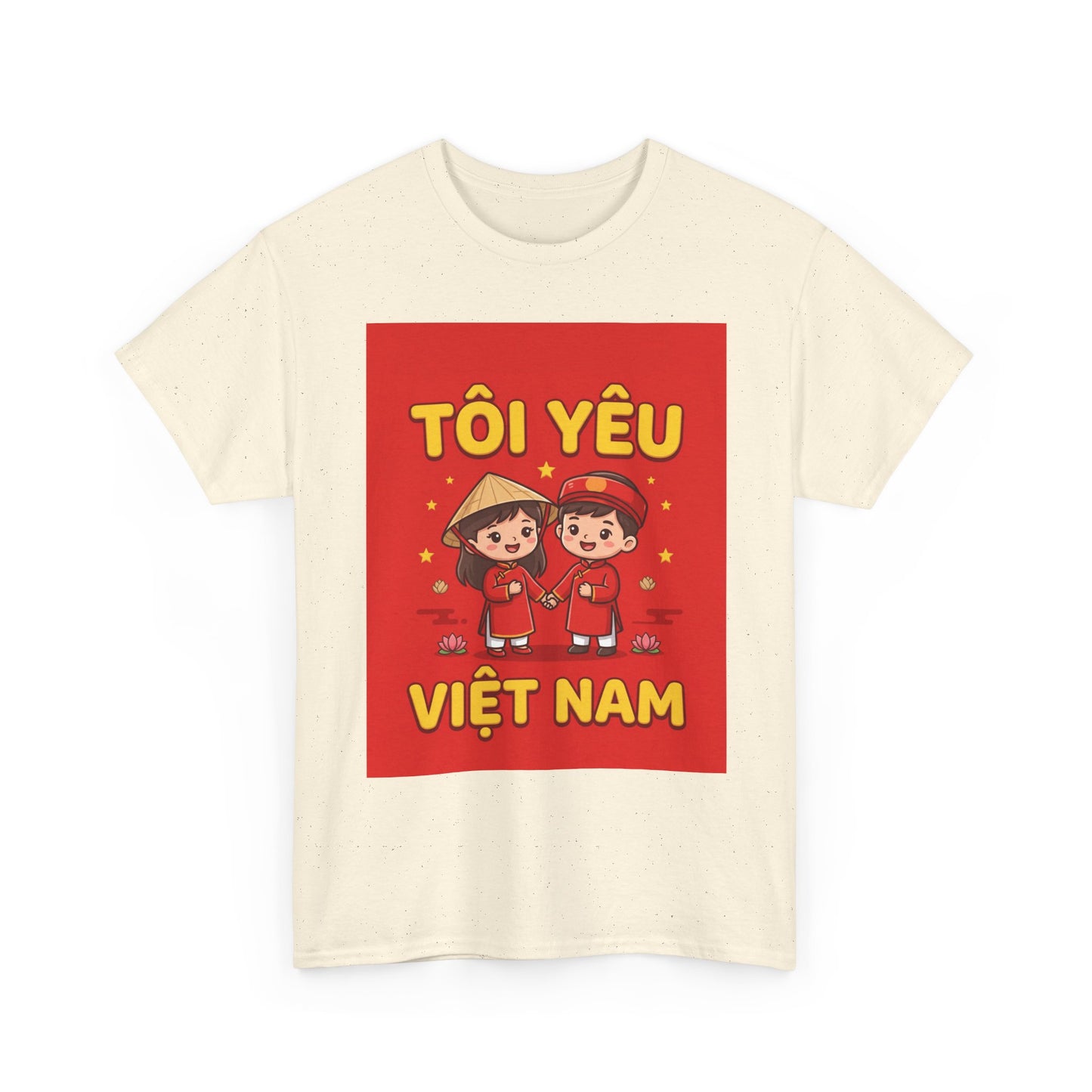T-Shirt - "Tôi Yêu Việt Nam" Cute Couple Vietnam Pride Tee
