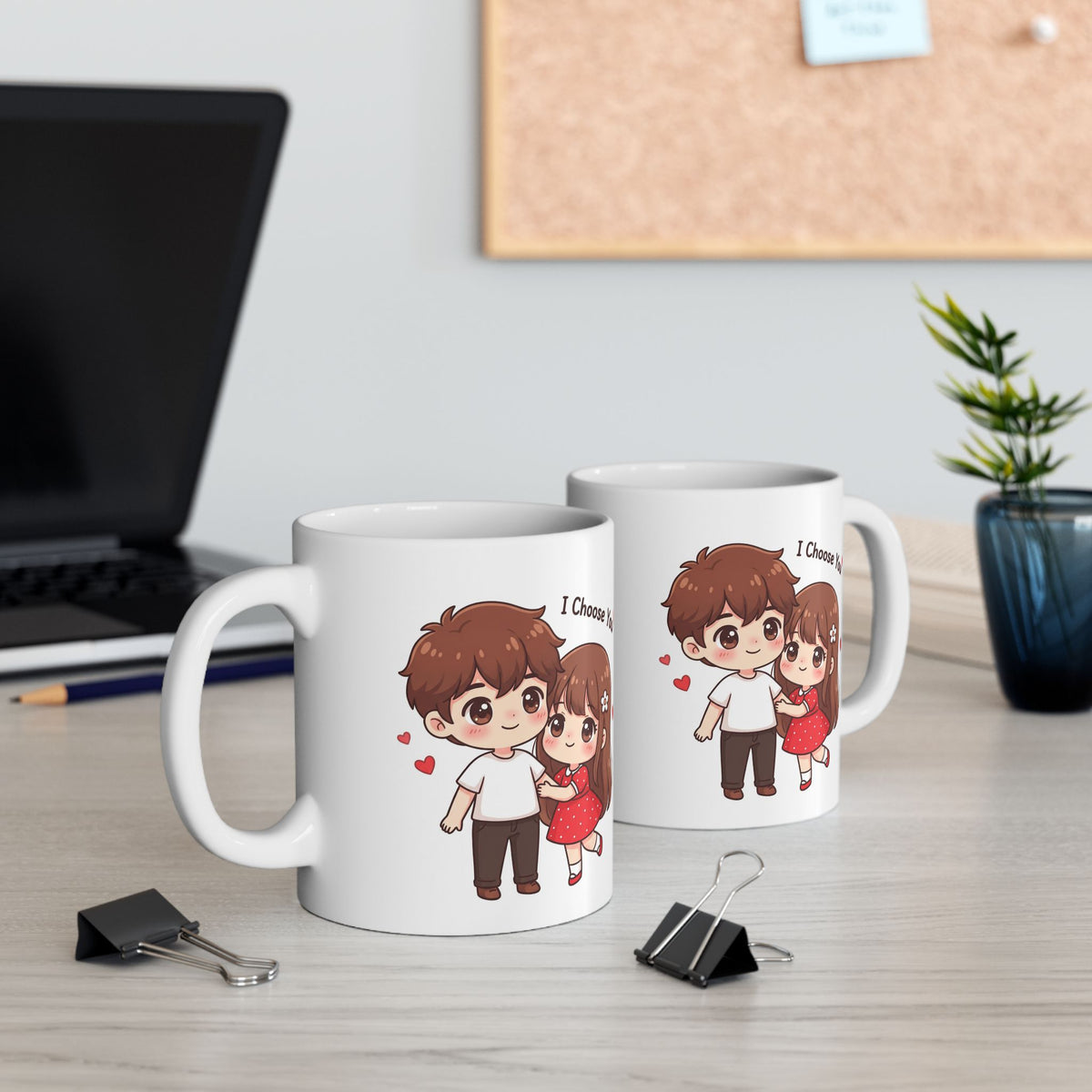 Cute Couple Love Ceramic Mug