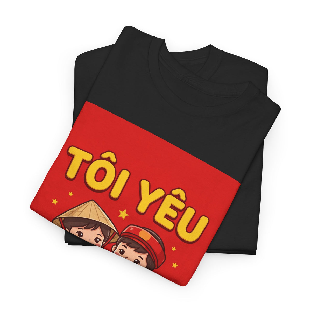 T-Shirt - "Tôi Yêu Việt Nam" Cute Couple Vietnam Pride Tee