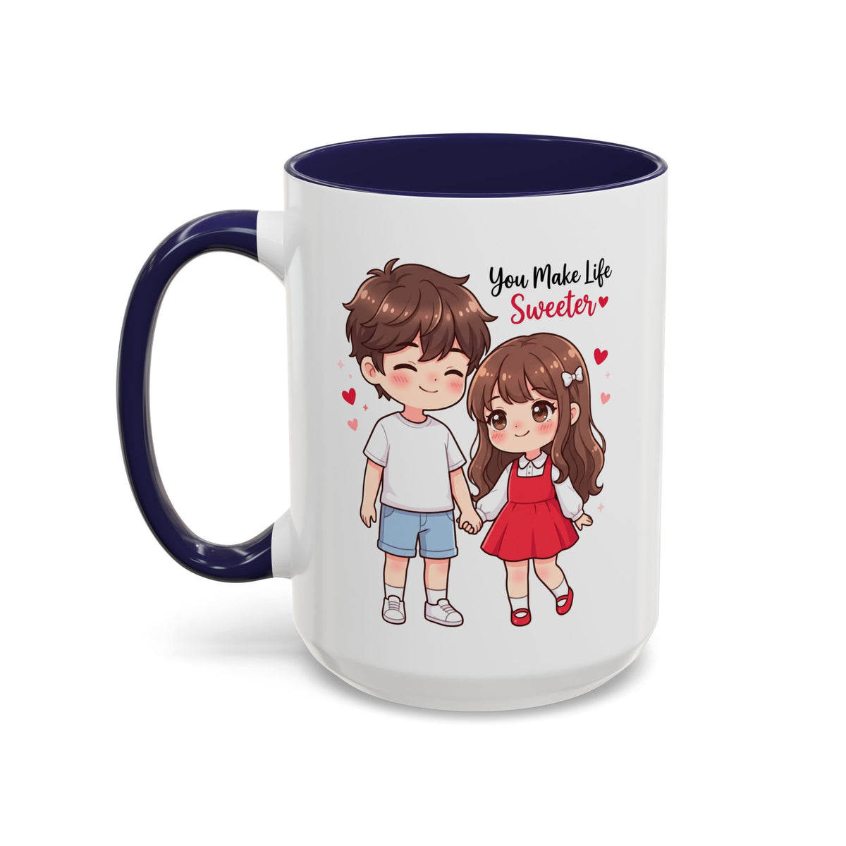 You Make Life Sweeter Couple Coffee Mug