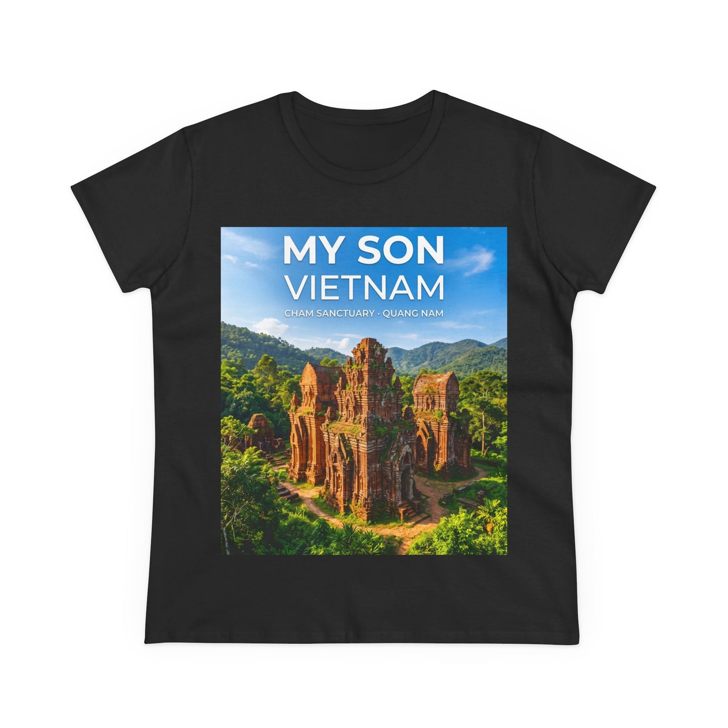 My Son Vietnam Travel Tee — My Son Sanctuary Photo T‑Shirt