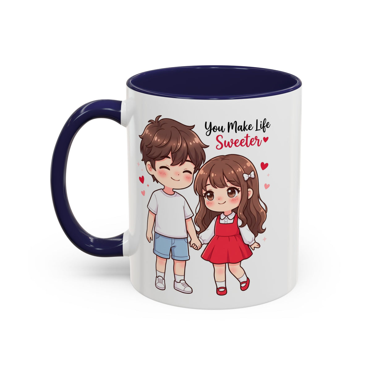 You Make Life Sweeter Couple Coffee Mug