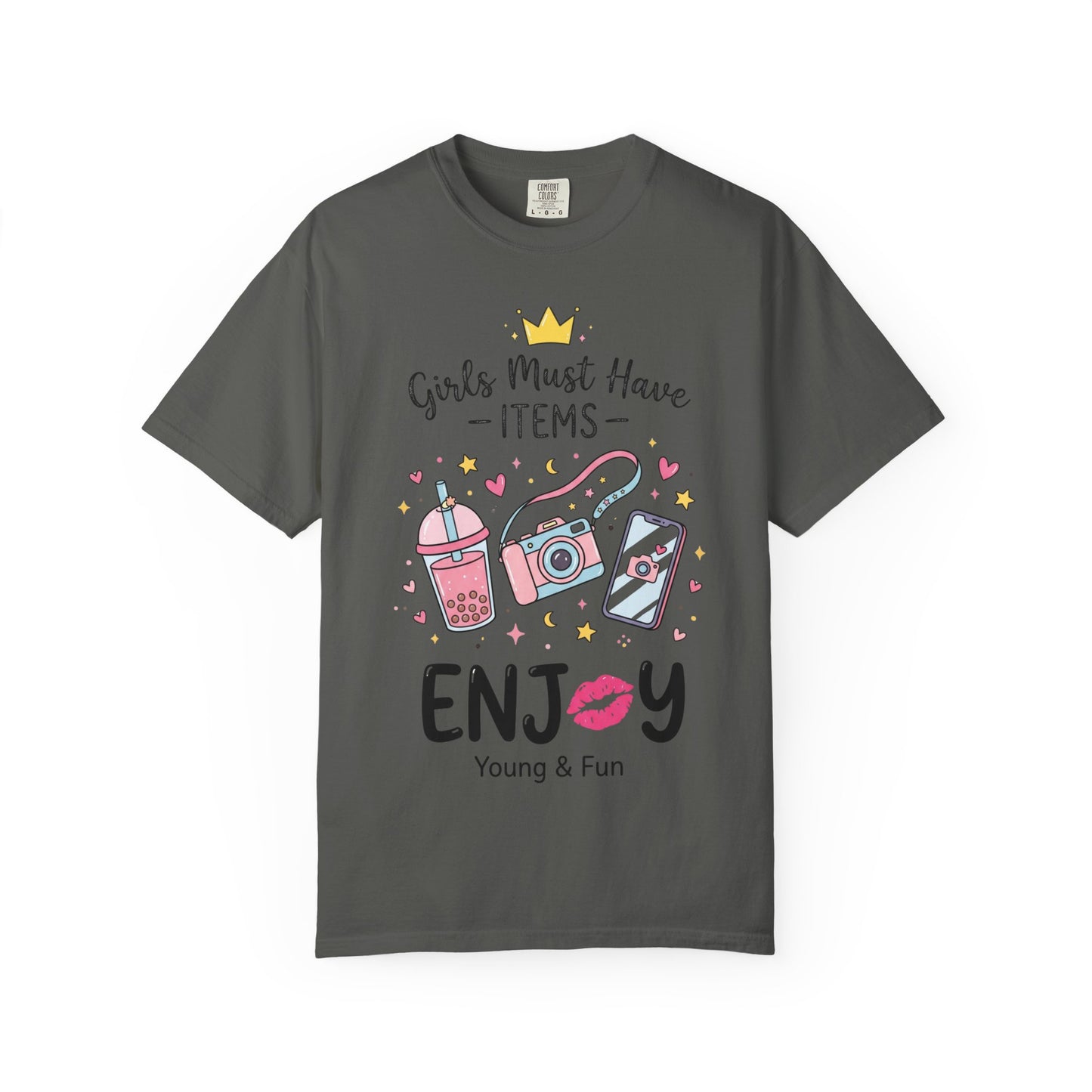 Girls Must Have Items "Enjoy" Graphic T-Shirt