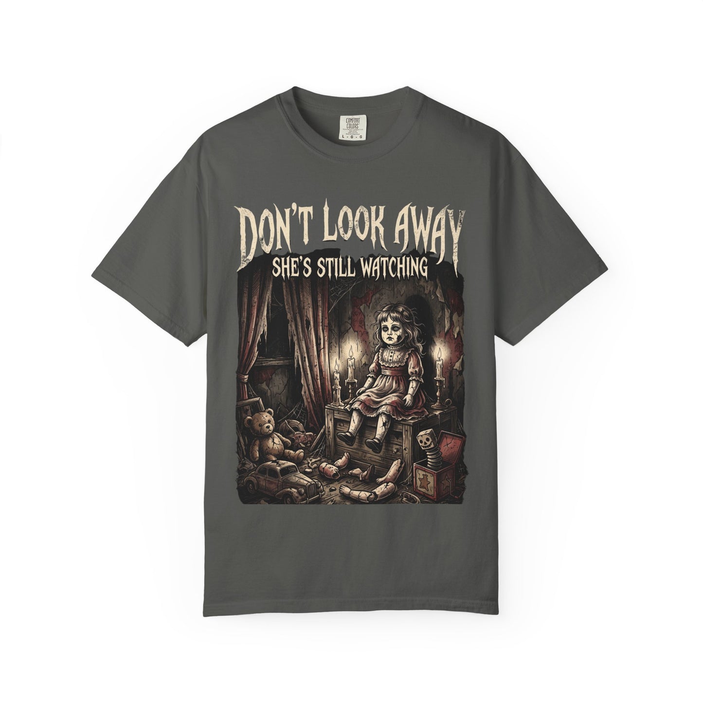 Don't Look Away "She's Still Watching" T-Shirt