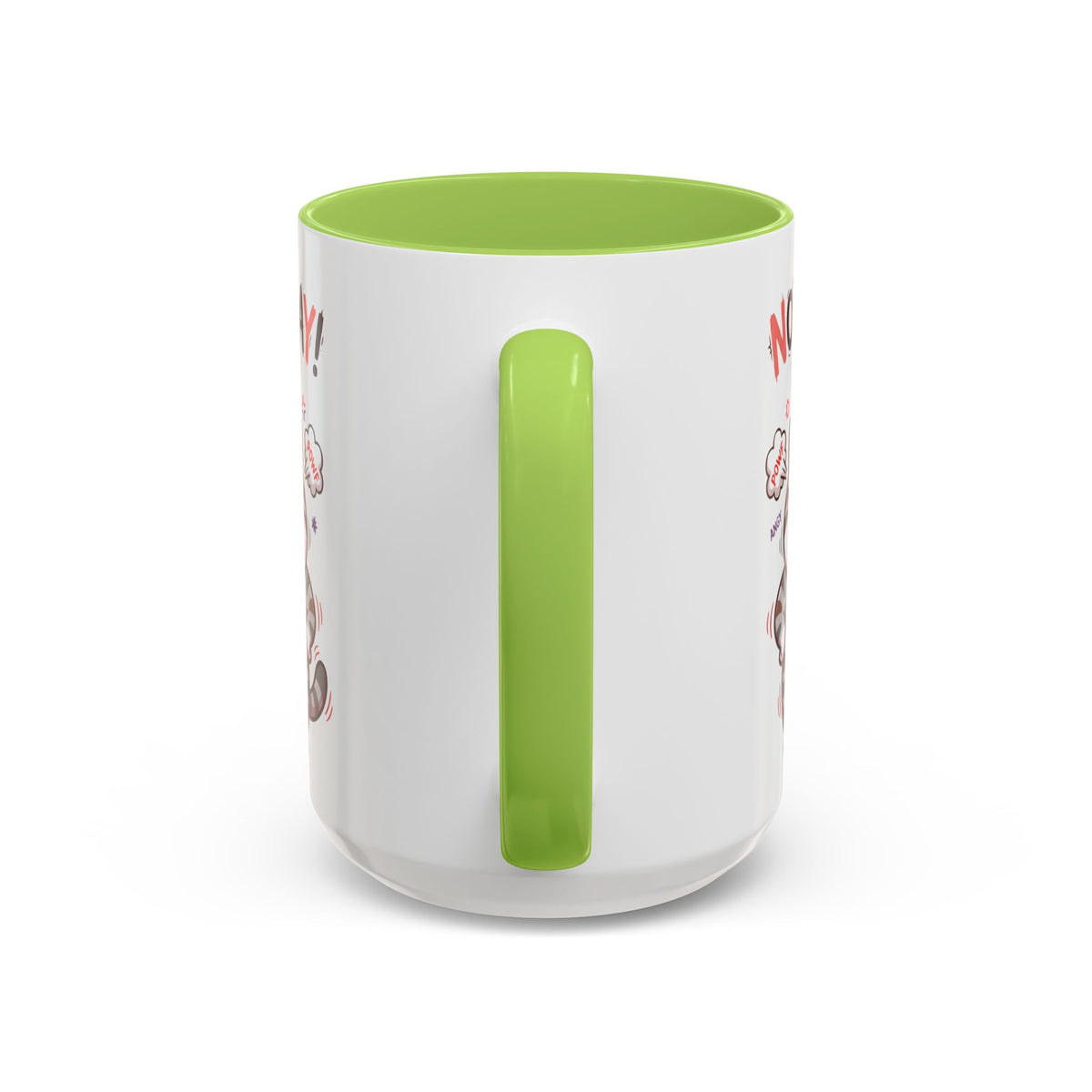 Funny Cat Mug - "Not Today! I'm Done" Accent Coffee Mug (11/15oz)