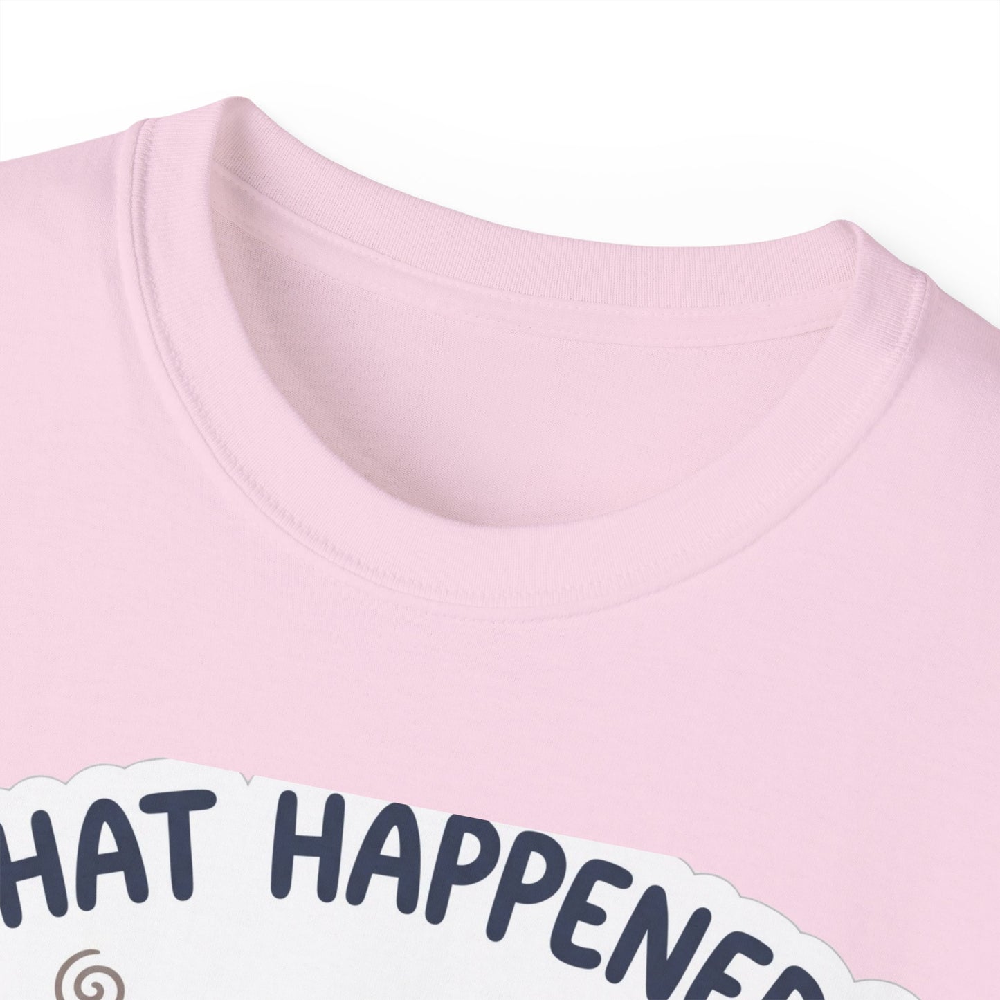 What Happened? Cute Kitten Graphic Tee