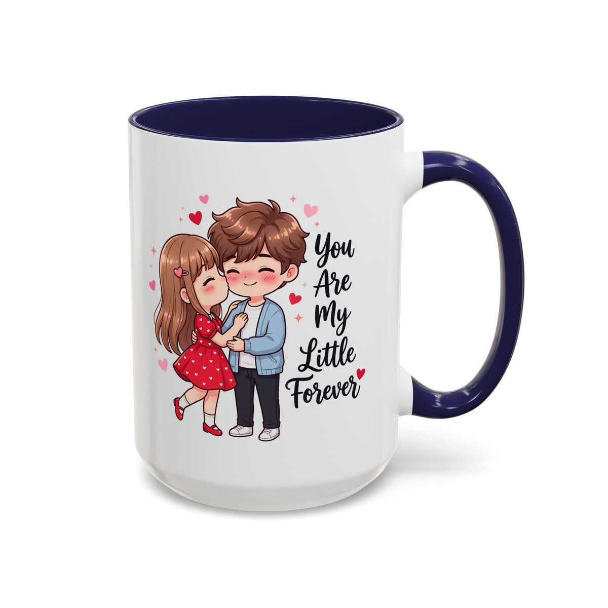 You Are My Little Forever Romantic Couple Coffee Mug