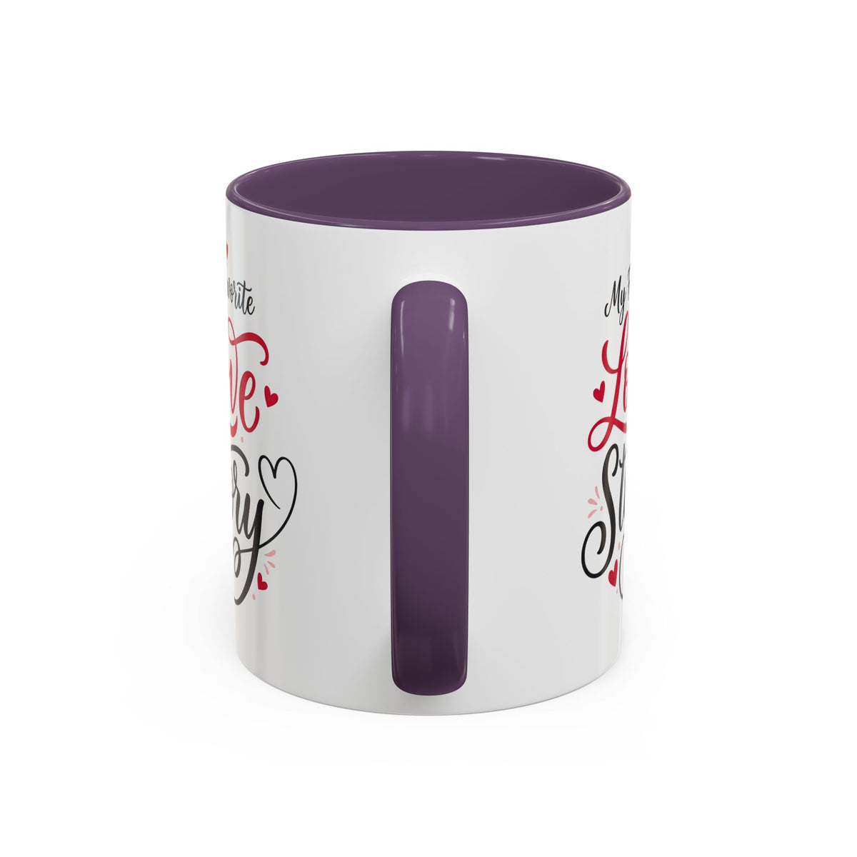 My Favorite Love Story Romantic Coffee Mug