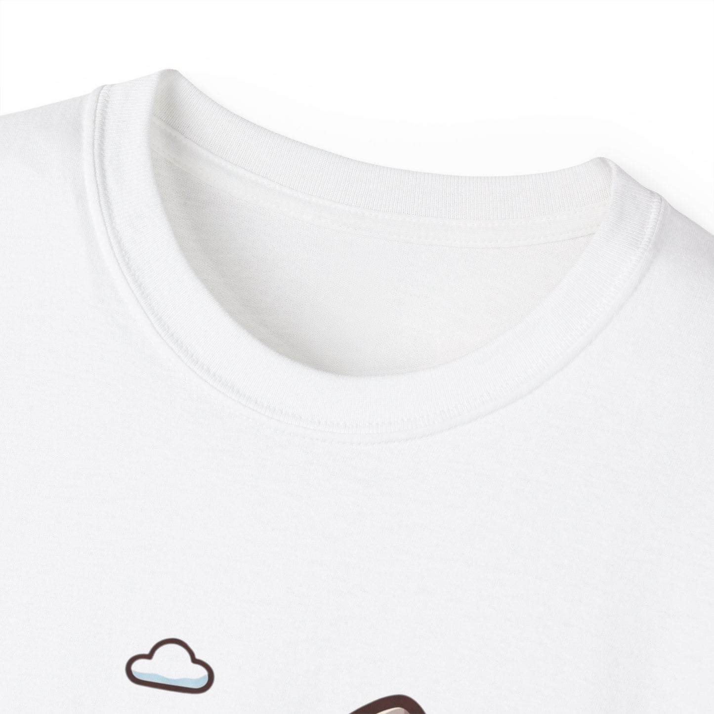 Cute Sleeping Cat Tee – Kawaii Cat Hugging Star Graphic Shirt