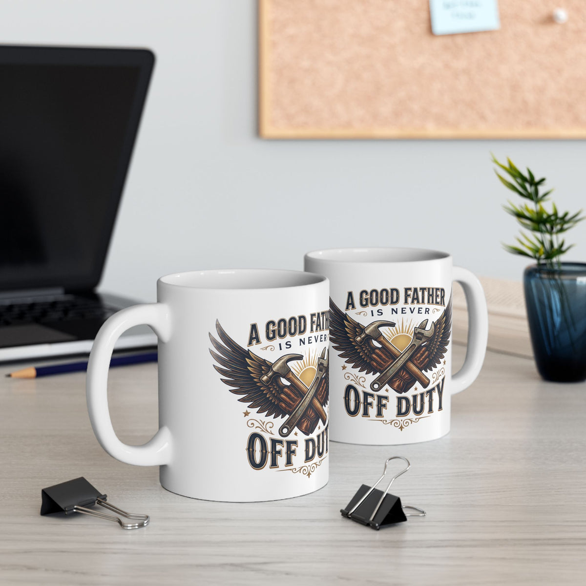Duty Officer Eagle Quote Ceramic Mug