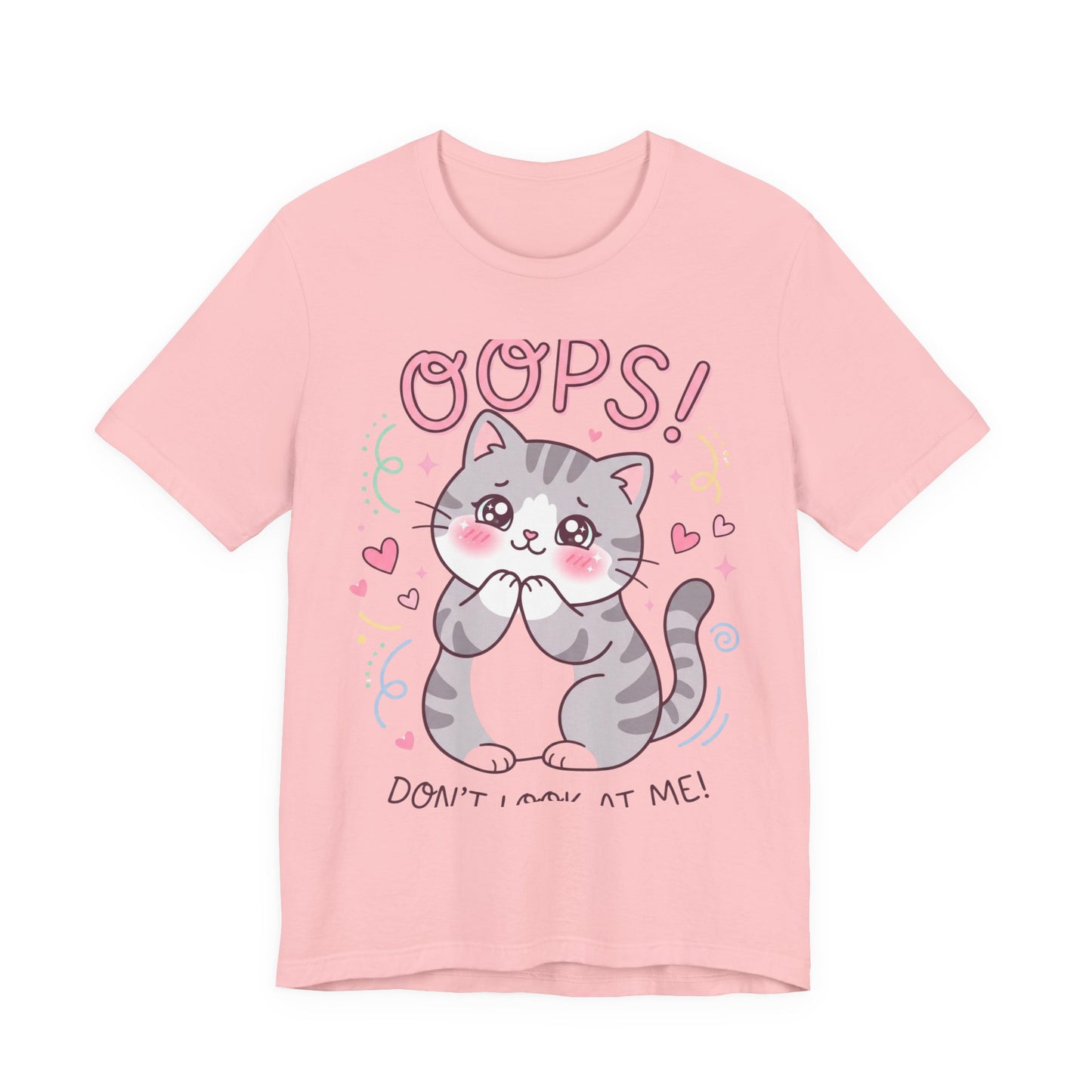 Oops! Don’t Blame Me Cute Kitten T-Shirt