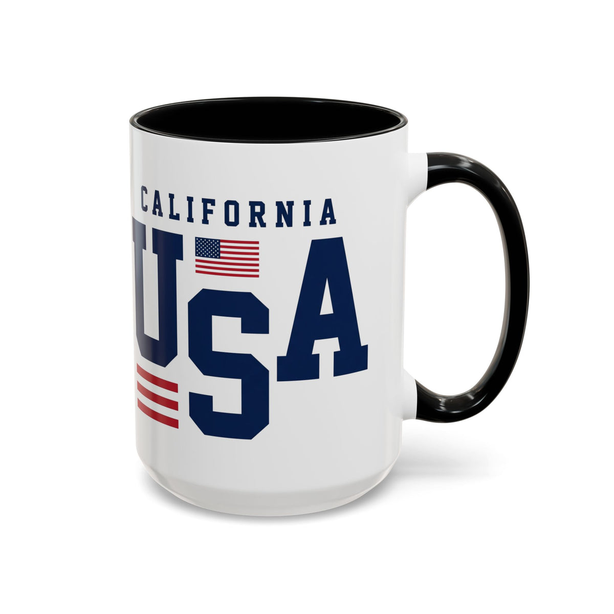 USA California Coffee Mug — Patriotic Accent 11/15oz