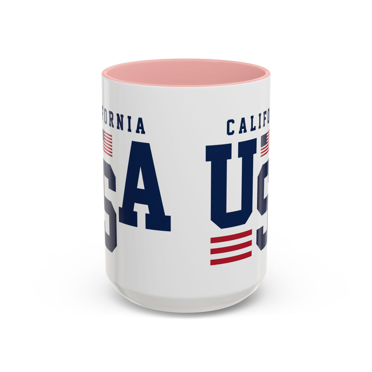 USA California Coffee Mug — Patriotic Accent 11/15oz