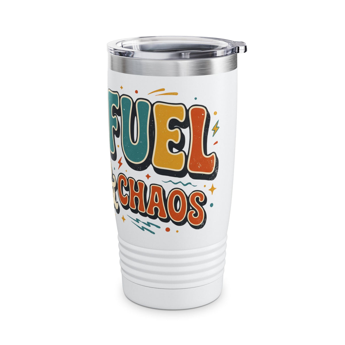 20oz Tumbler – Dad Fuel Coffee & Chill Travel Cup