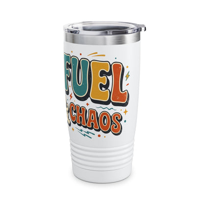 20oz Tumbler – Dad Fuel Coffee & Chill Travel Cup