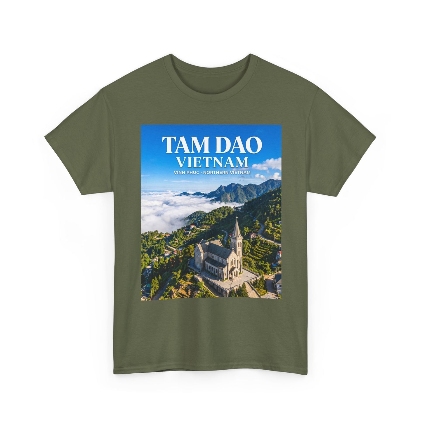 Tam Dao Vietnam Scenic T-Shirt – Mountain Church Travel Tee
