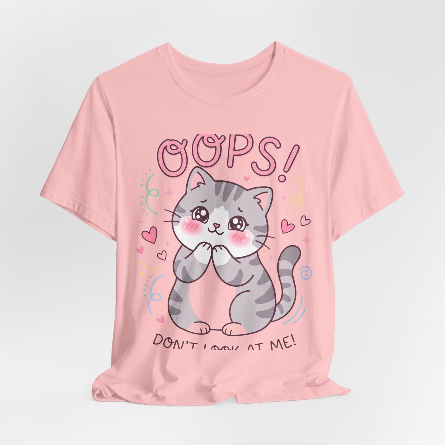 Oops! Don’t Blame Me Cute Kitten T-Shirt