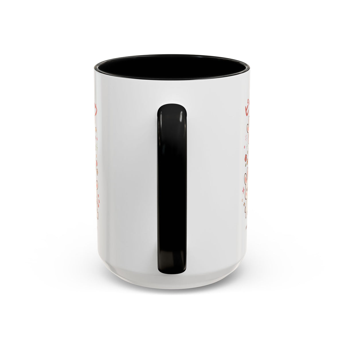 Peach Drink Bunny Mug — Cute Kawaii Coffee Tea Cup (11/15oz)