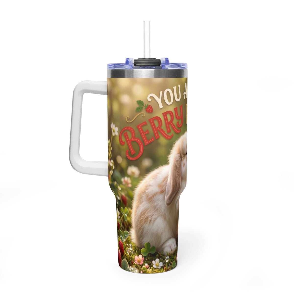 You Are My Berry Favorite Bunny 40oz Thermal Tumbler
