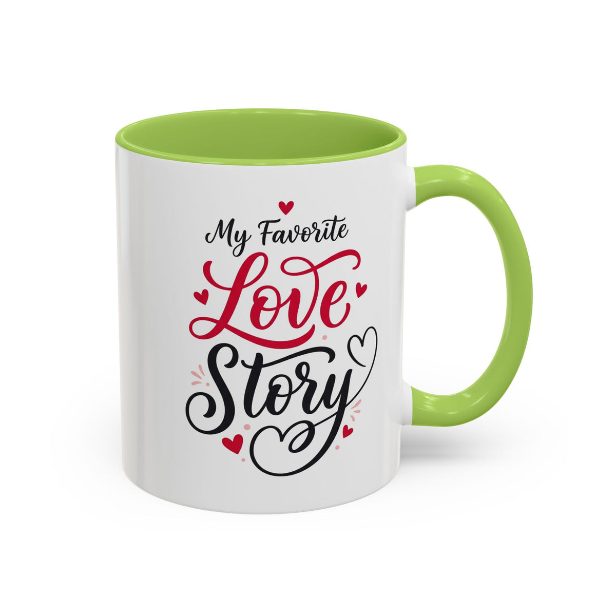 My Favorite Love Story Romantic Coffee Mug