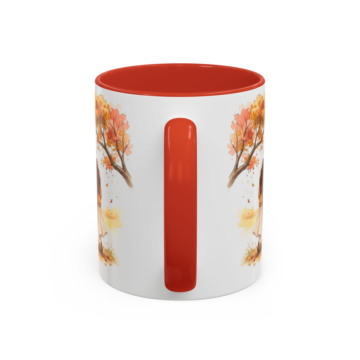 Autumn Couple Under Tree Coffee Mug