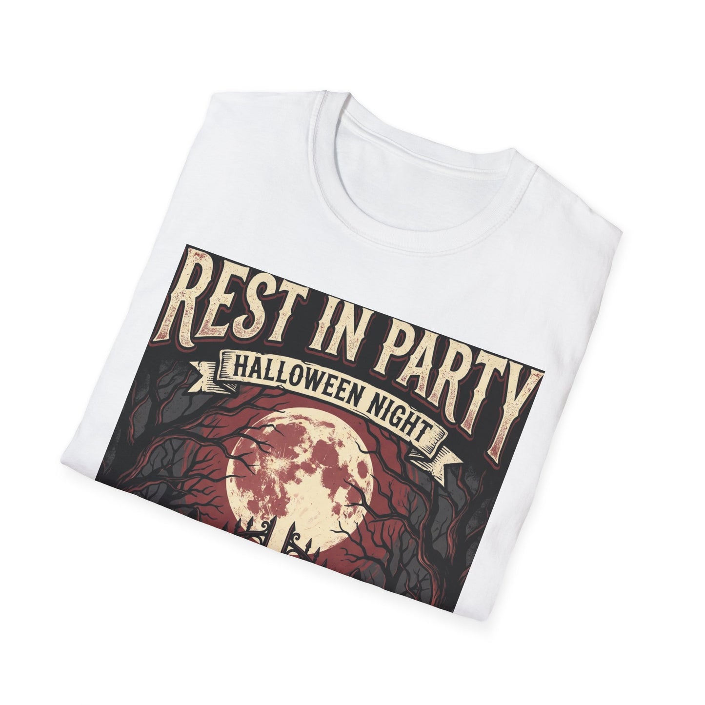 Rest in Party Halloween Night T-Shirt