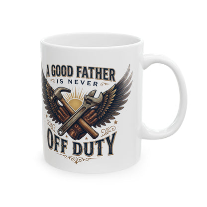 Duty Officer Eagle Quote Ceramic Mug