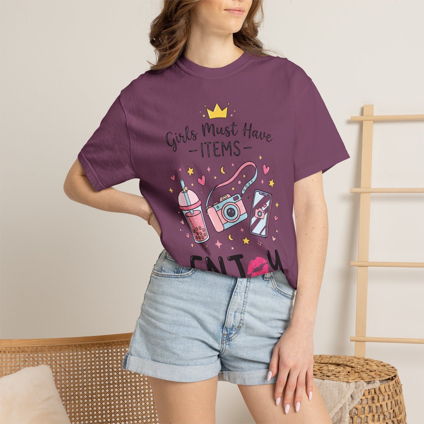 Girls Must Have Items "Enjoy" Graphic T-Shirt