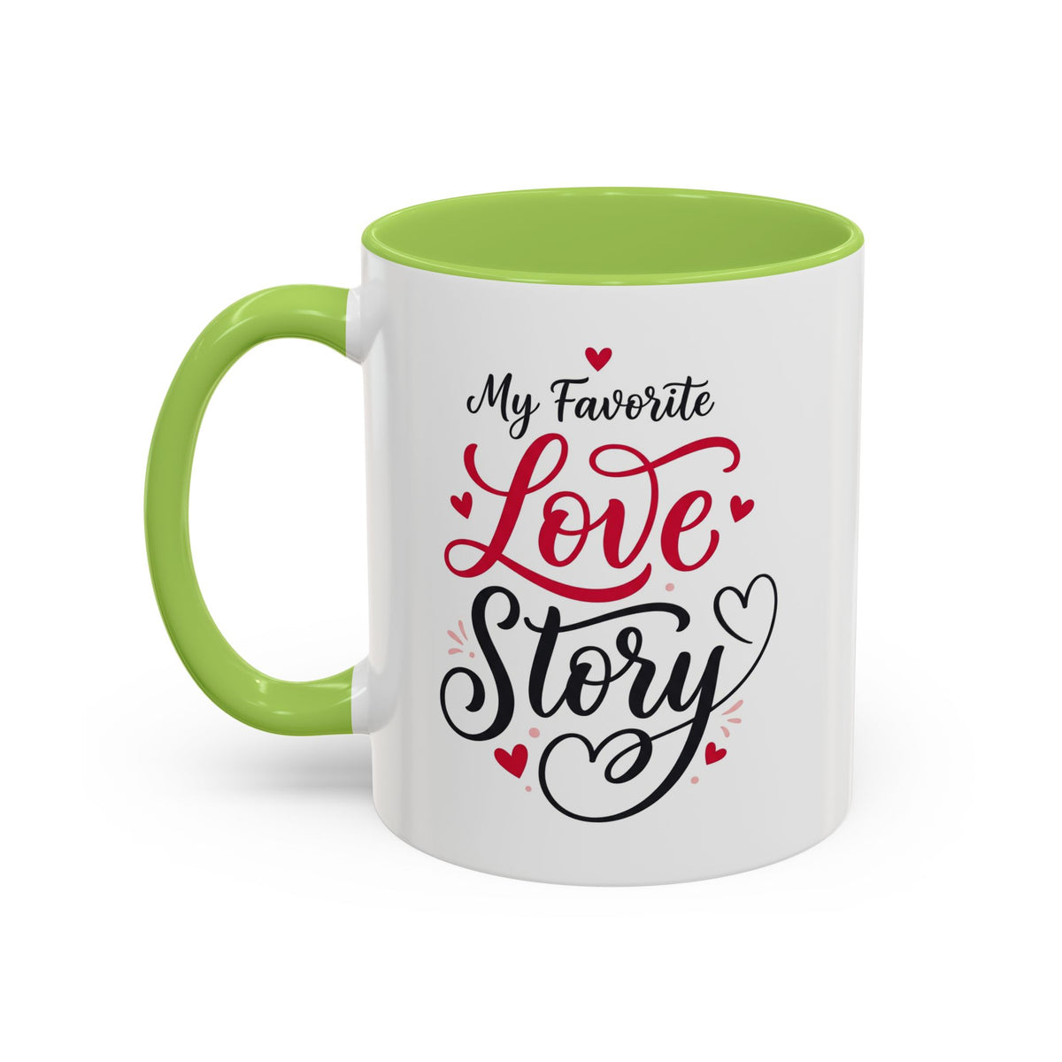 My Favorite Love Story Romantic Coffee Mug
