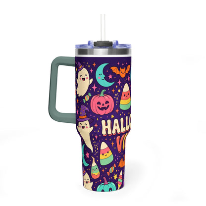Halloween Vibes 40oz Thermal Tumbler