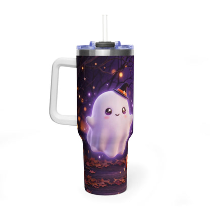 Cute Halloween Ghost 40oz Vacuum Thermal Tumbler