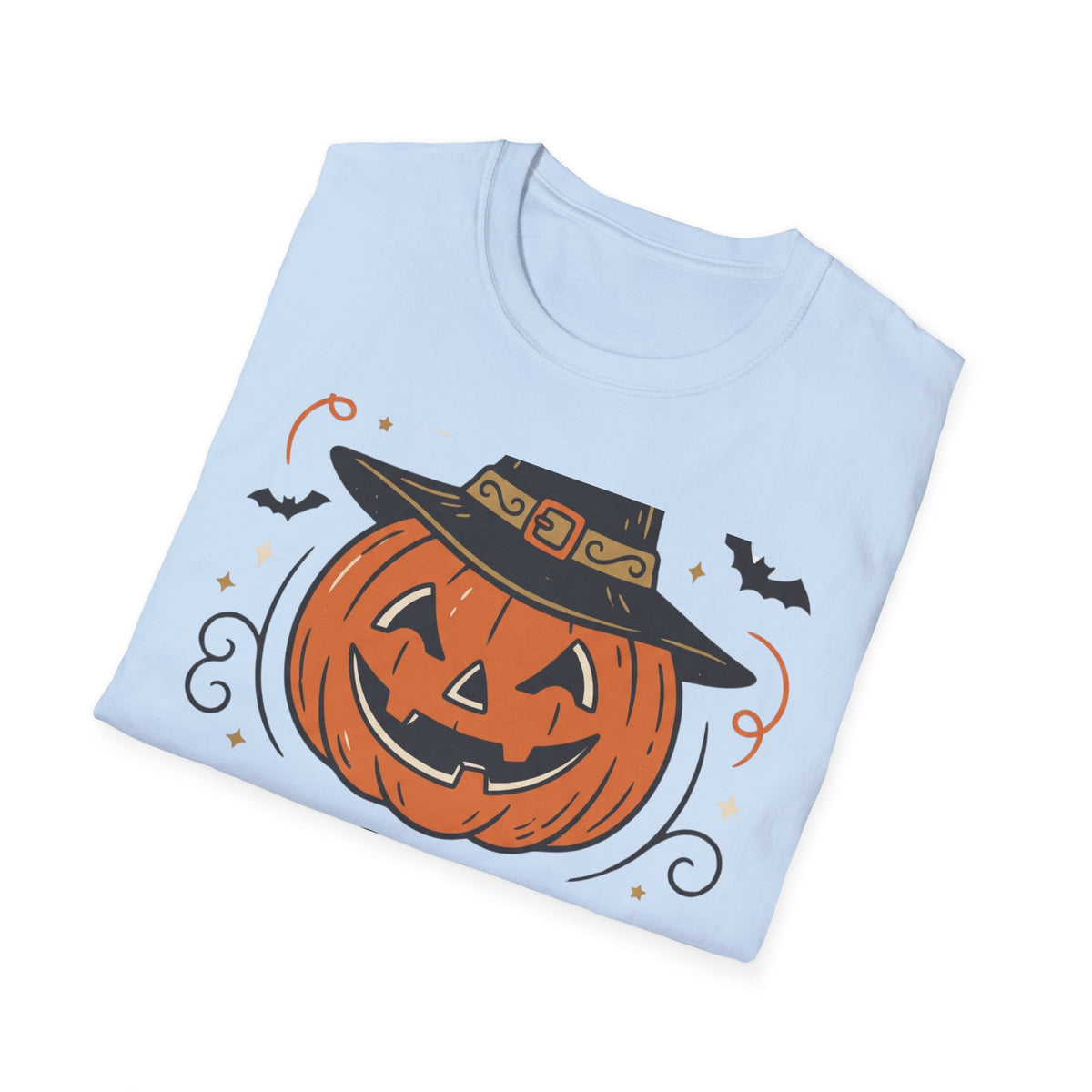 Spooky Season Pumpkin Tee — Jack-O'-Lantern Graphic Halloween T-Shirt