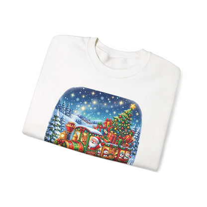 Christmas Express Crewneck Sweatshirt — All Aboard the Christmas Express Holiday Sweatshirt