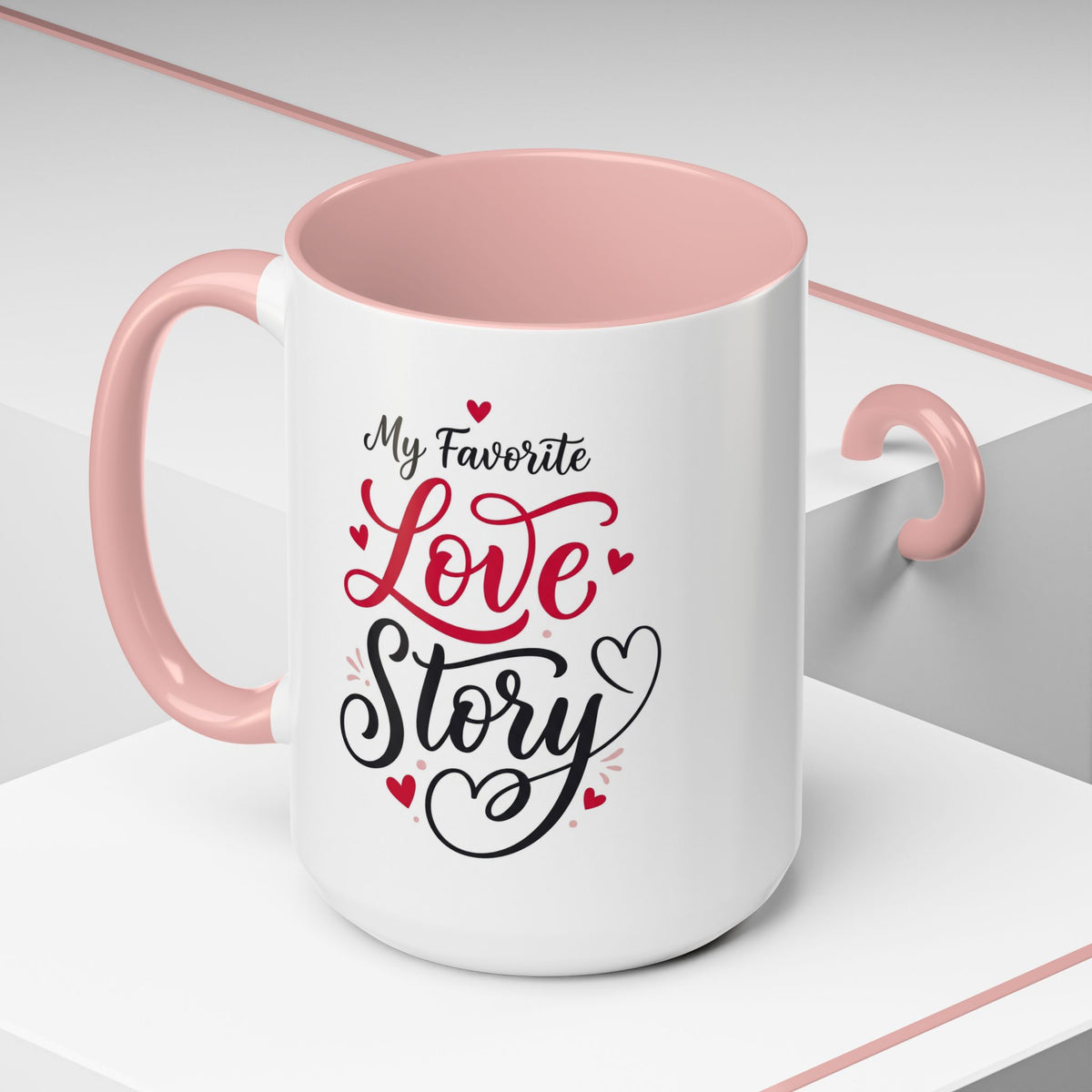 My Favorite Love Story Romantic Coffee Mug