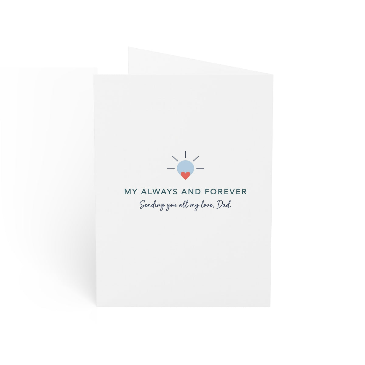 Dad Greeting Card – “Thank You for Being You”