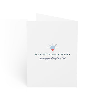 Dad Greeting Card – “Thank You for Being You”