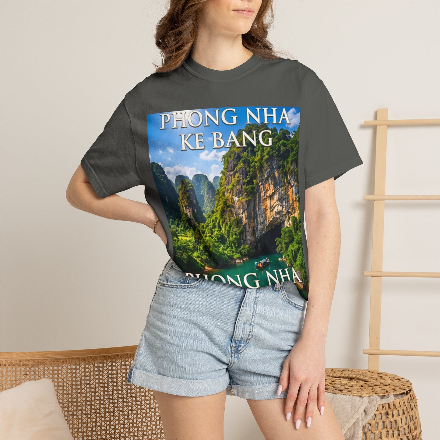 Phong Nha Ke Bang Scenic T-Shirt — Vietnam Landscape Travel Tee