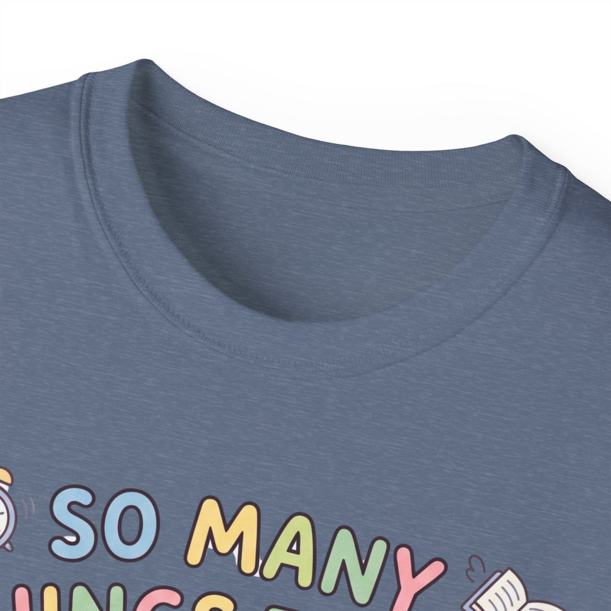 So Many Things To Do! Cat T-Shirt — Cute Stressed Kitty Graphic Tee