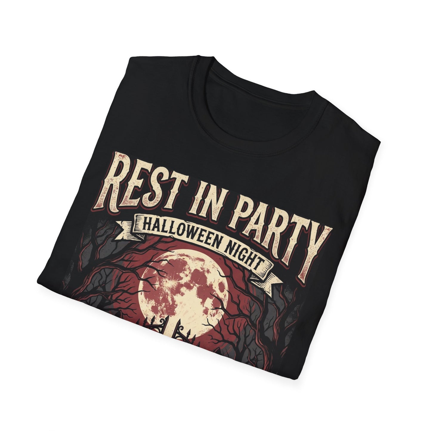 Rest in Party Halloween Night T-Shirt