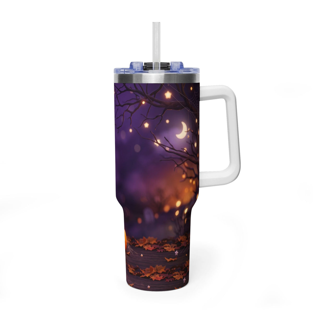 Cute Halloween Ghost 40oz Vacuum Thermal Tumbler