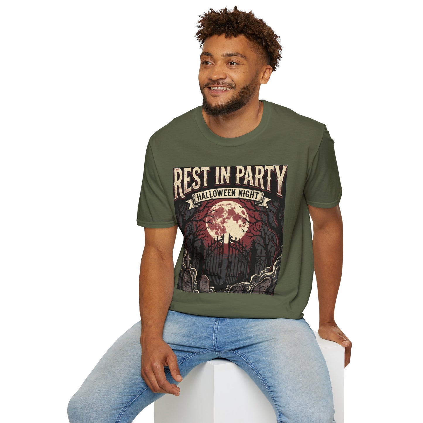 Rest in Party Halloween Night T-Shirt