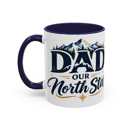 Adventure Compass Mountain Coffee Mug