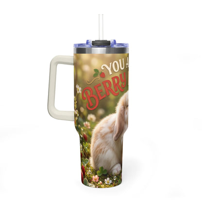 You Are My Berry Favorite Bunny 40oz Thermal Tumbler